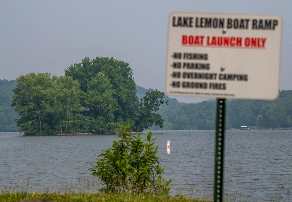 Water in Lake Lemon is tested weekly to monitor for potential problems. E.coli contamination has gone down in recent years, according to a research associate at Indiana University's school of public and environmental affairs.