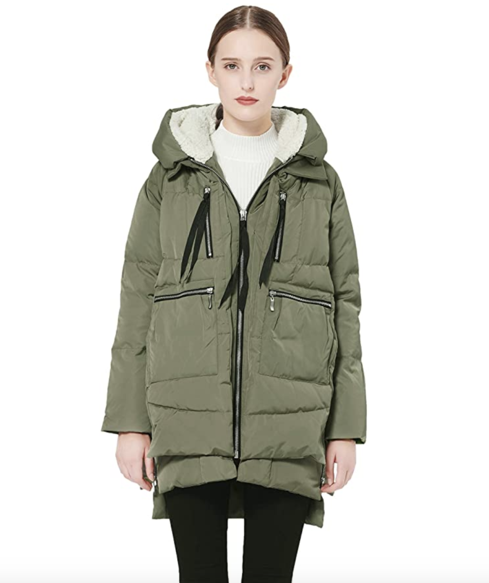 Orolay Thickened Down Jacket Green