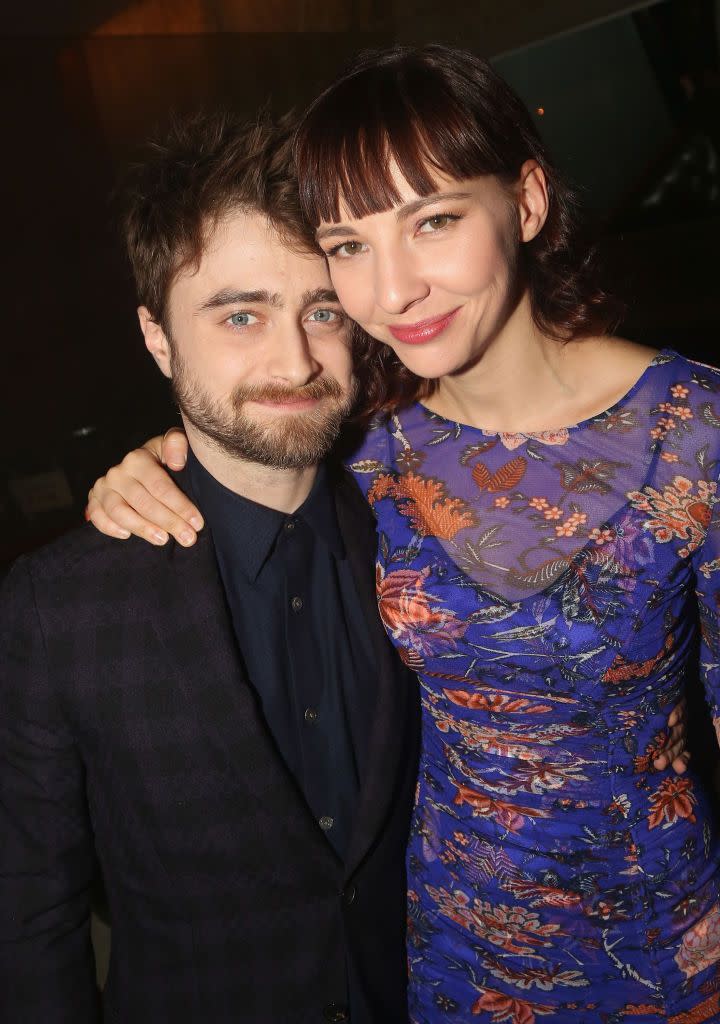 daniel radcliffe and erin darke's relationship history