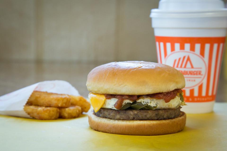 Whataburger Breakfast on a Bun Ranchero