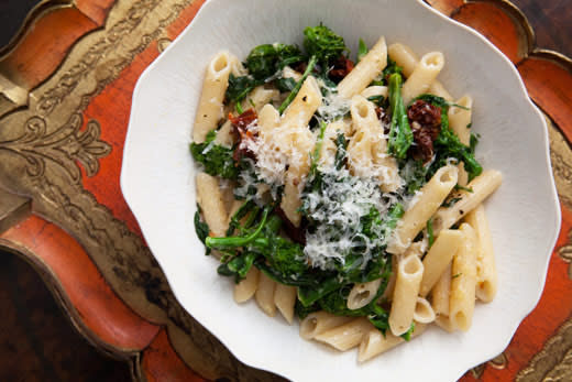 Broccoli Rabe with Pasta and Sun Dried Tomatoes