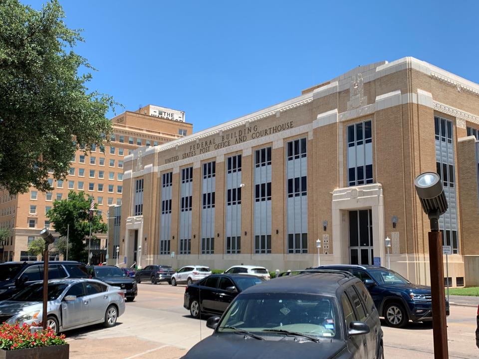 The United States Federal Courthouse in downtown Abilene.