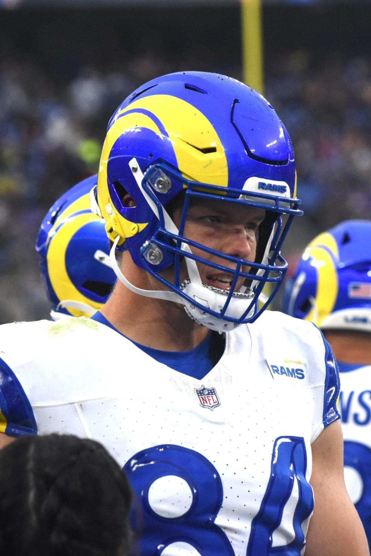 Los Angeles Rams tight end Hunter Long, a 2016 graduate of Exeter High School, made his first start for the Rams at Baltimore last year.