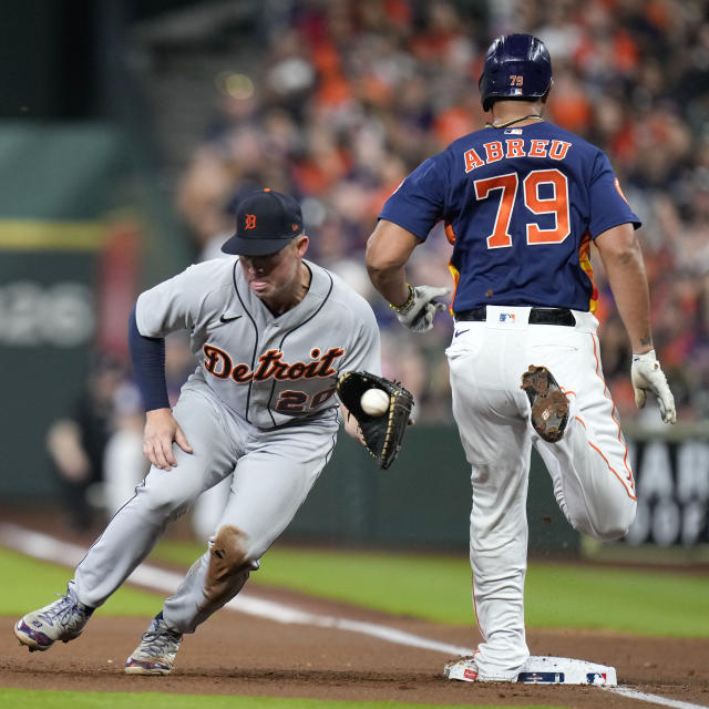 Torkelson homers, gets 3 hits to lead Tigers over Astros 6-3 - The San  Diego Union-Tribune