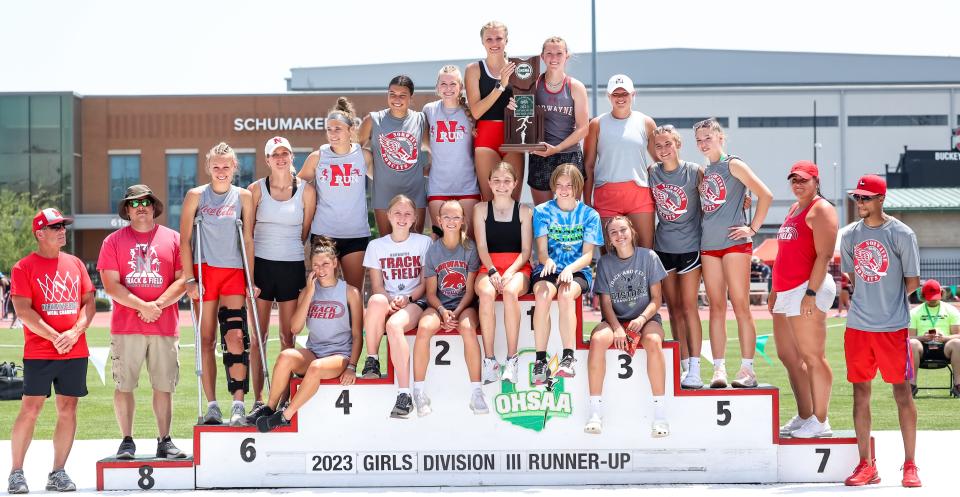 Norwayne girls finished the highest in program history with a runner-up finish (2017, were 5th) which was emotional as they honored late coach Terry O'Hare.