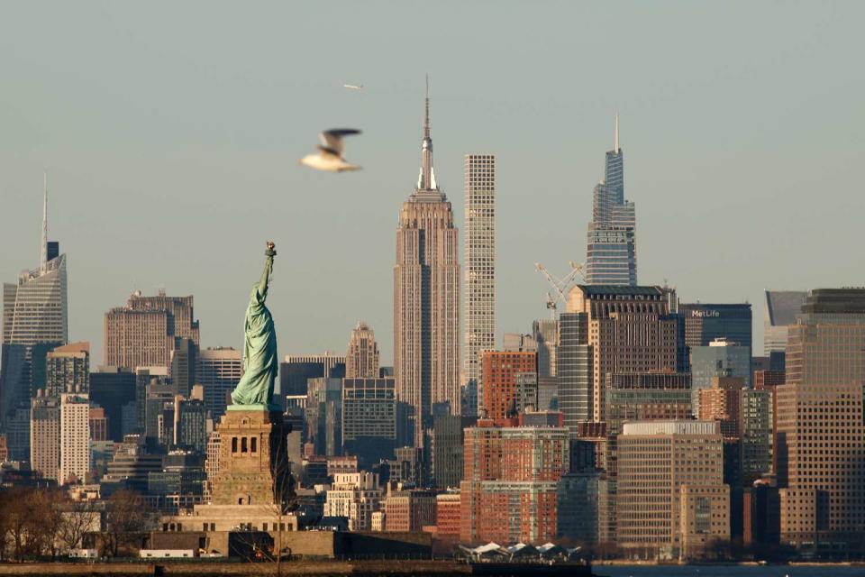 <p>Gary Hershorn/Getty</p> New York City