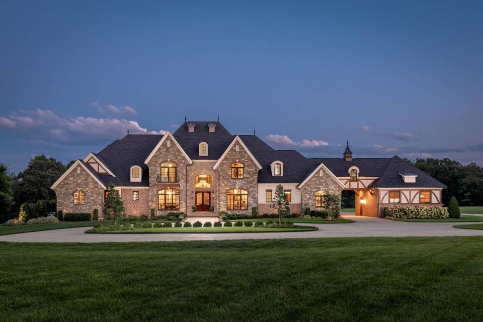 This home built in 2020 on Beaty Road in Gaston County is one of several million dollar homes in the area. 