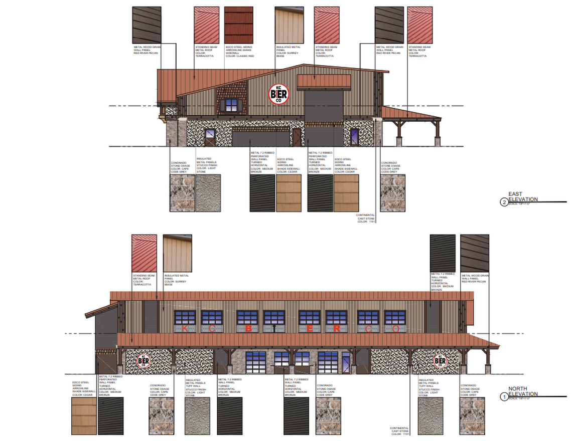 City documents filed ahead of Monday’s Lenexa Planning Commission meeting show a potential KC Bier Co. space. Lenexa Planning Commission