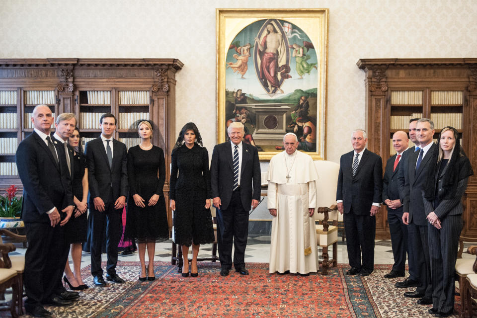 Trump administration visits the Vatican 2017