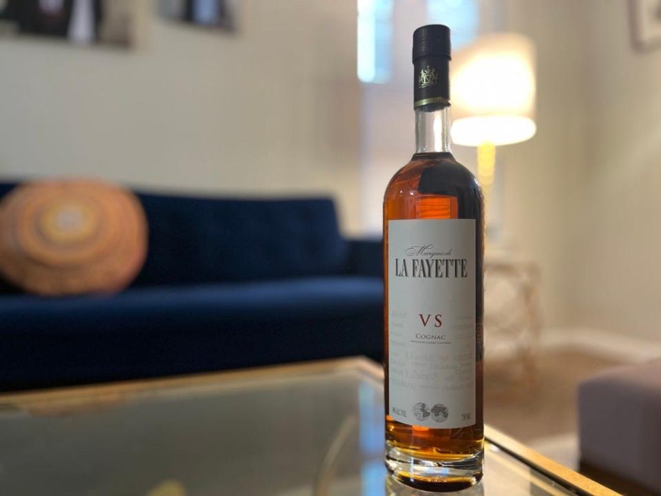 Marquis de La Fayette cognac, a liquor inspired by Fayetteville's namesake, is now available to purchase at area ABC stores.