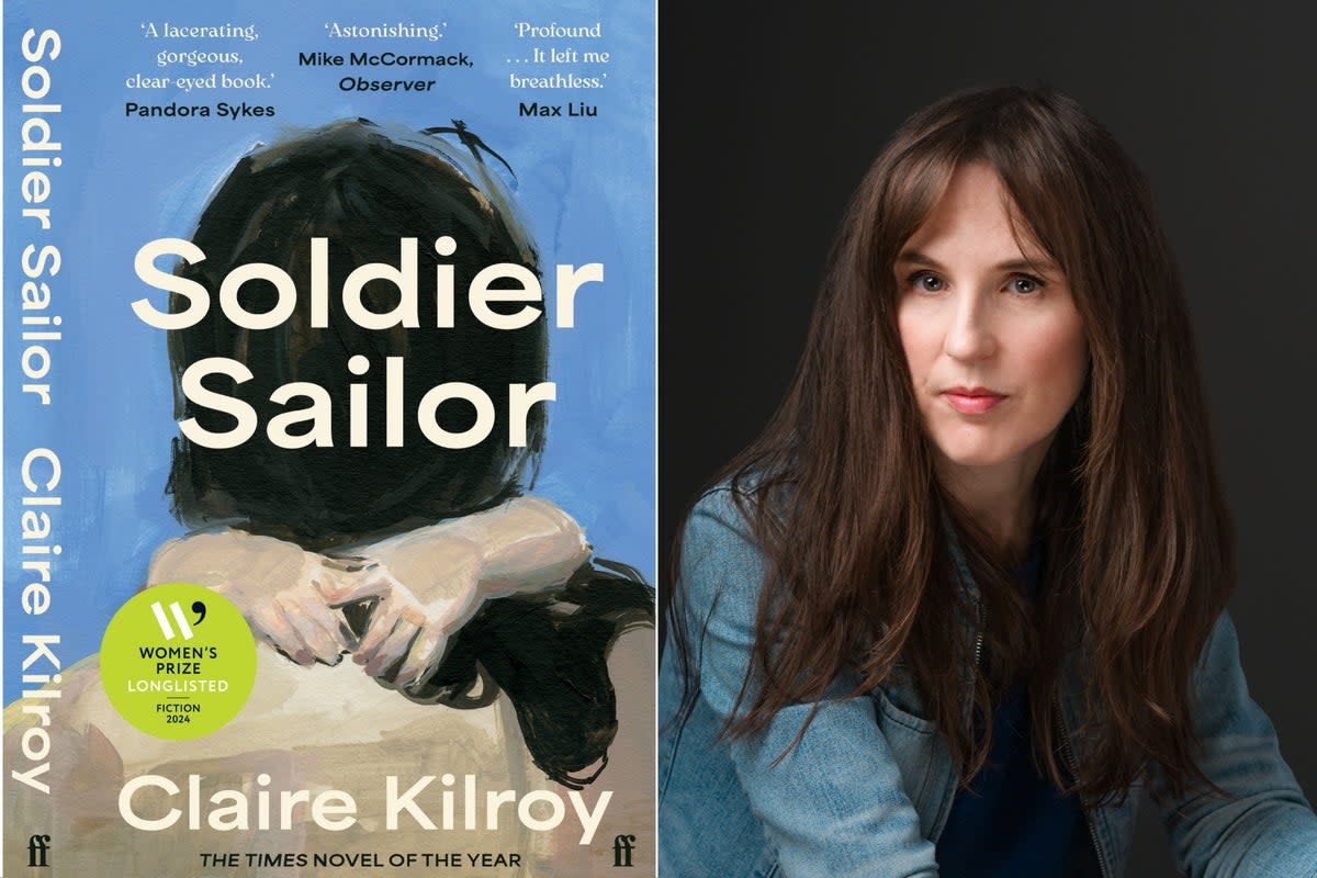Soldier Sailor and its author, Claire Kilroy (Faber & Faber / Magda Christie)