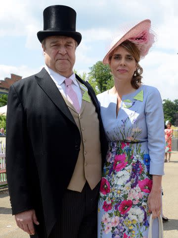 <p>Kirstin Sinclair/Getty</p> John Goodman and Anna Beth Goodman attend Royal Ascot 2015 on June 16, 2015 in Ascot, England.