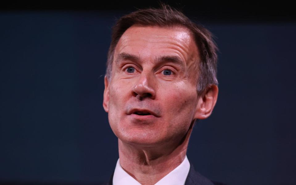 Jeremy Hunt - Chris Ratcliffe/Bloomberg