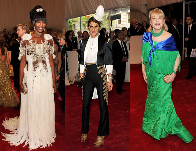 Fashion failures at this year's Met Ball.