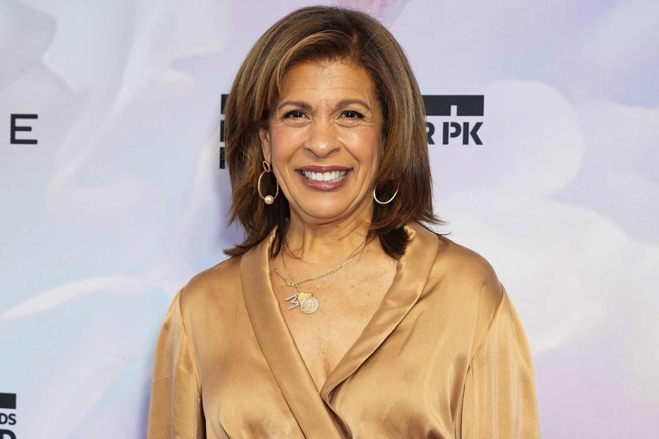 <p>John Nacion/Getty</p> Hoda Kotb attends Hudson River Park Friends 8th Annual Playground Committee Luncheon on March 8, 2024 in New York City.