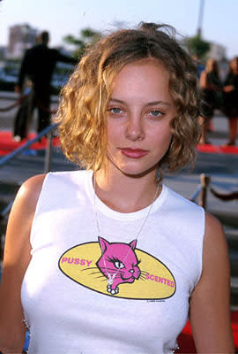 Bijou Phillips at the Los Angeles Staples Center premiere of 20th Century Fox's Titan A.E.