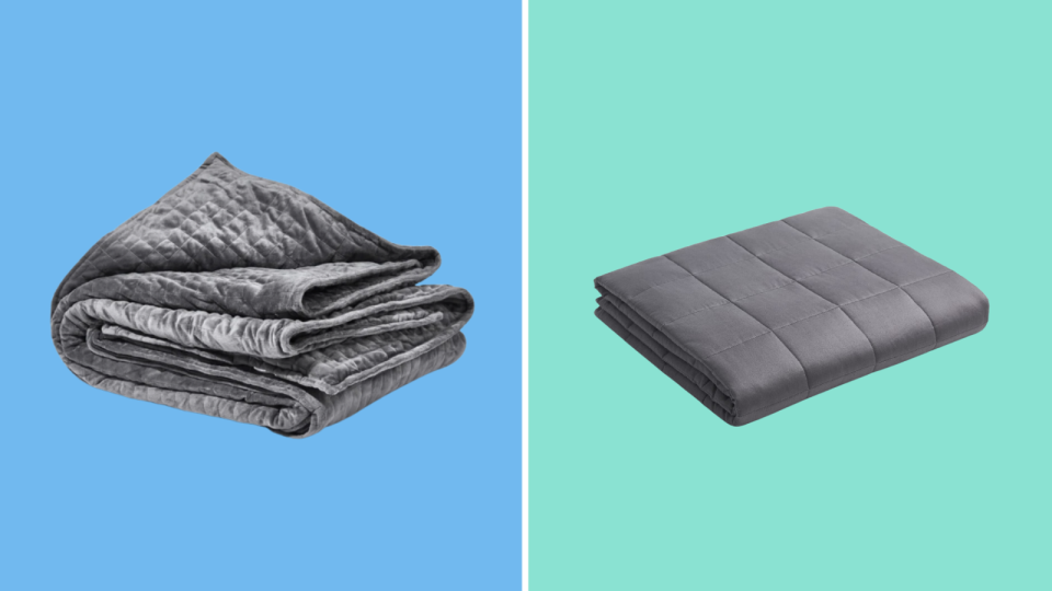 With a weighted blanket, you'll sleep like a baby.