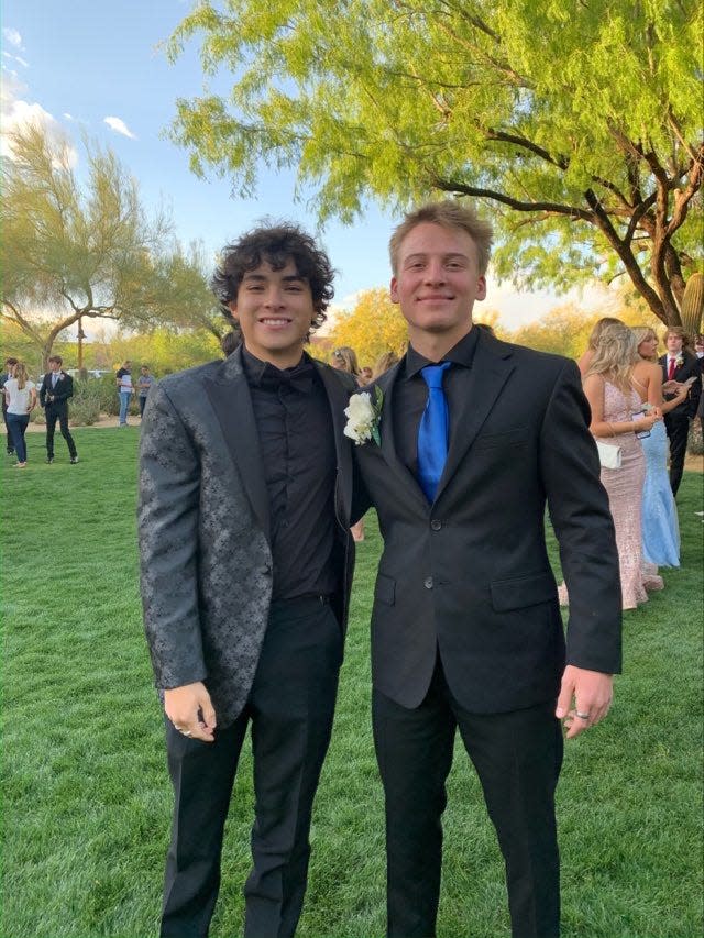 Aiden Nevarez and Jack Fitzgerald.