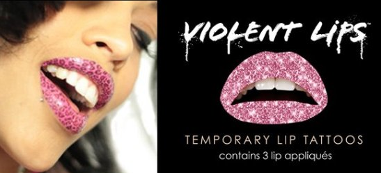 Violent Lips Lip Tattoos