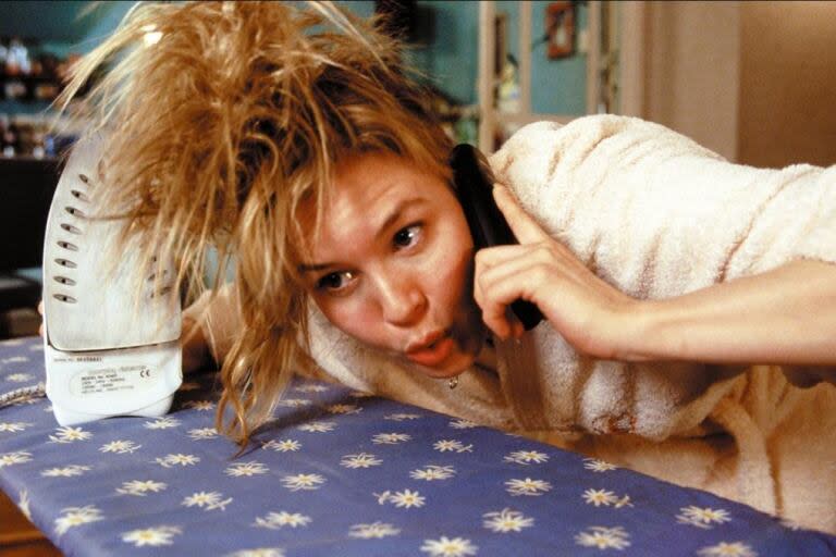 Renée Zellweger en El Diario de Bridget Jones, la película que comenzó una exitosa saga en la gran pantalla y que ahora sufrió un traspié