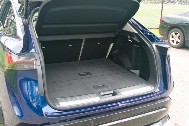 The trunk of the 2023 Nissan Ariya.