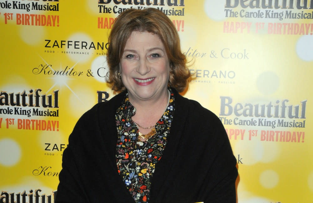 Caroline Quentin says Men Behaving Badly is in the past credit:Bang Showbiz