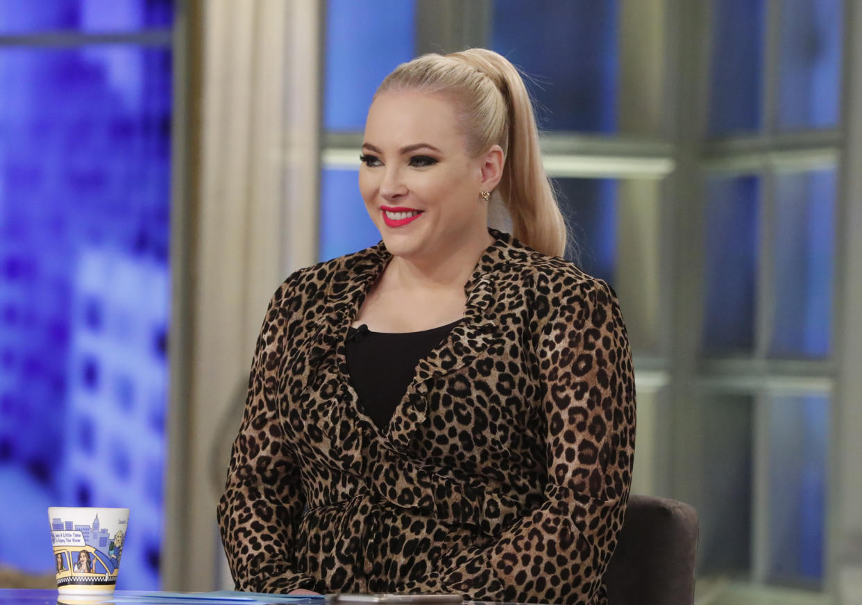 Meghan McCain kept her pregnancy under wraps, but is now sharing photos of her baby bump. (Photo: Lou Rocco/ABC via Getty Images) MEGHAN MCCAIN