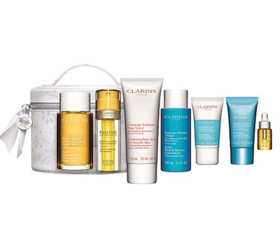 CLARINS SELF-CARE ESSENTIALS from David Jones