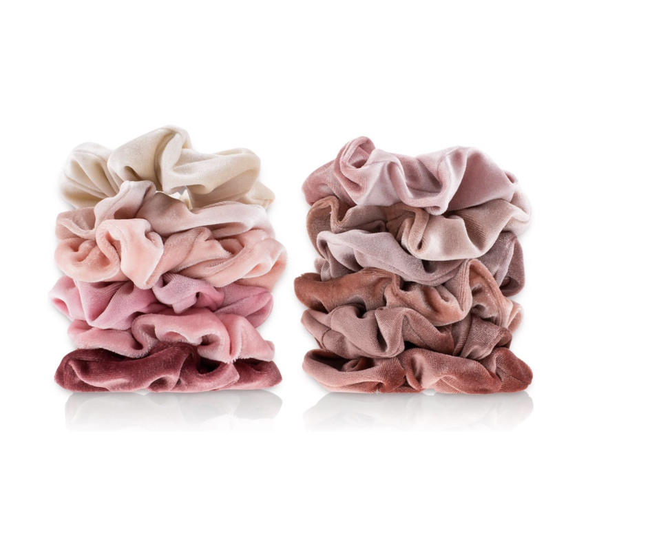 <p><a href="https://www.amazon.com/Whaline-Scrunchies-Elastics-Scrunchy-Accessories/dp/B07L2VFZ1Z/?tag=syn-yahoo-20&ascsubtag=%5Bartid%7C10057.g.45781759%5Bsrc%7Cyahoo-us" rel="nofollow noopener" target="_blank" data-ylk="slk:Shop Now;elm:context_link;itc:0;sec:content-canvas" class="link ">Shop Now</a></p><p>Velvet Scrunchies</p><p>amazon.com</p><p>$8.98</p>