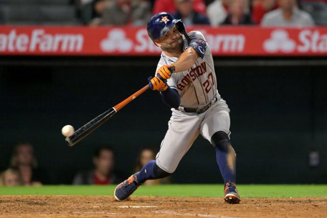 Astros place Jose Altuve on injured list with hamstring strain