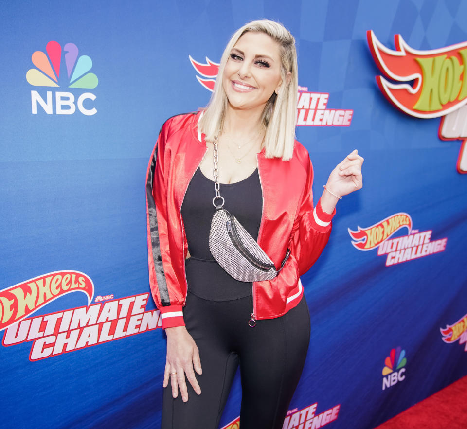 Gina Kirschenheiter attends Press Event For NBC's "Hot Wheels: Ultimate Challenge at The Zimmerman Automobile Driving Museum on May 20, 2023