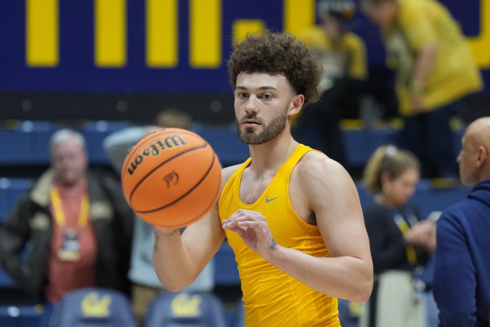 Guard Devin Askew became a breakout star for the Golden Bears in 2022-23: He had the highest scoring average on the team (15.5 points per game) before he underwent season-ending hernia surgery.