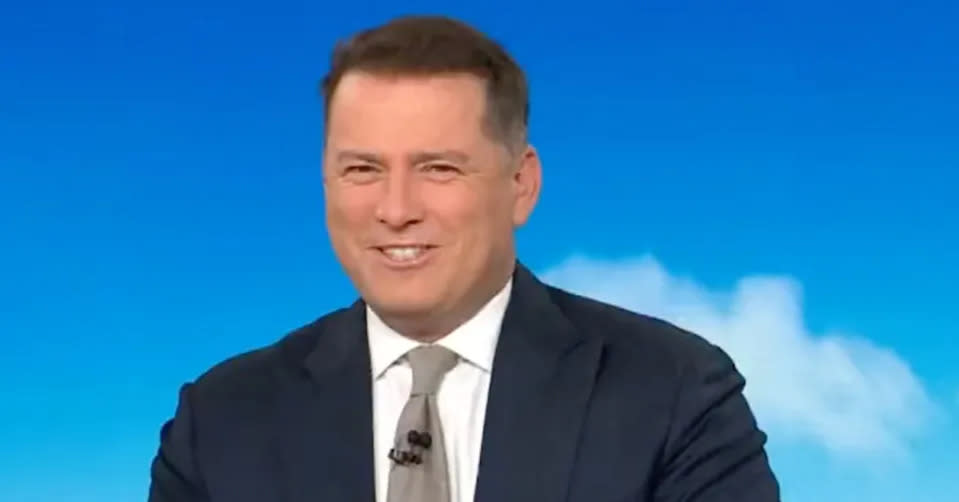 Karl Stefanovic on the TODAY show. 