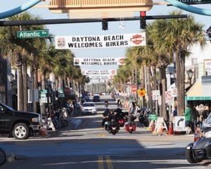 What was Bike Week impact on Daytona hotels, businesses