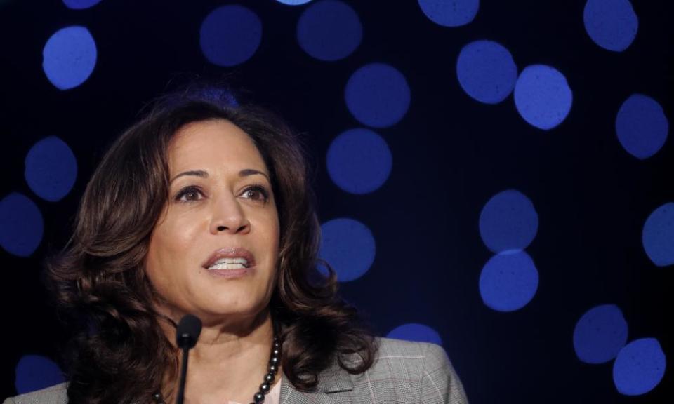 Kamala Harris says ‘there is definitely a conversation to be had’ about impeachment.