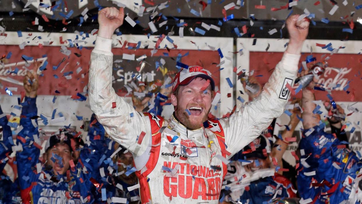 Dale Earnhardt Jr wins Daytona 500