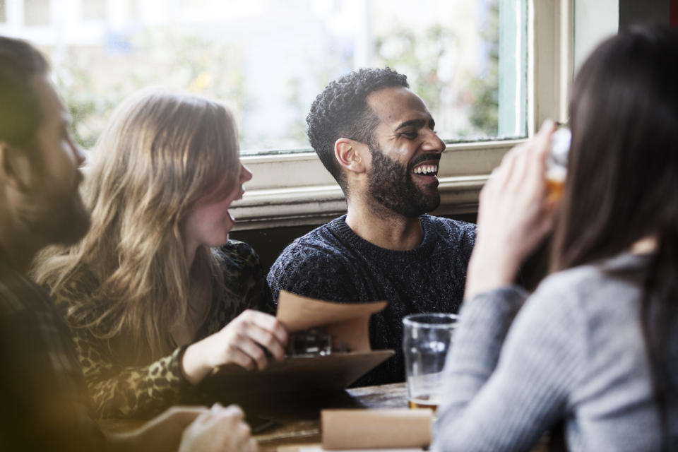 People were still flocking to pubs despite being told to stay away. NB pictures posed by models and not actual covidiots. (Getty Images)