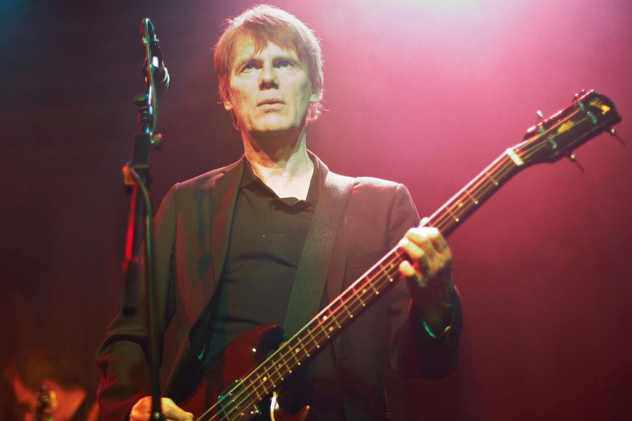 Darryl Hunt of The Pogues performs on stage at O2 Academy