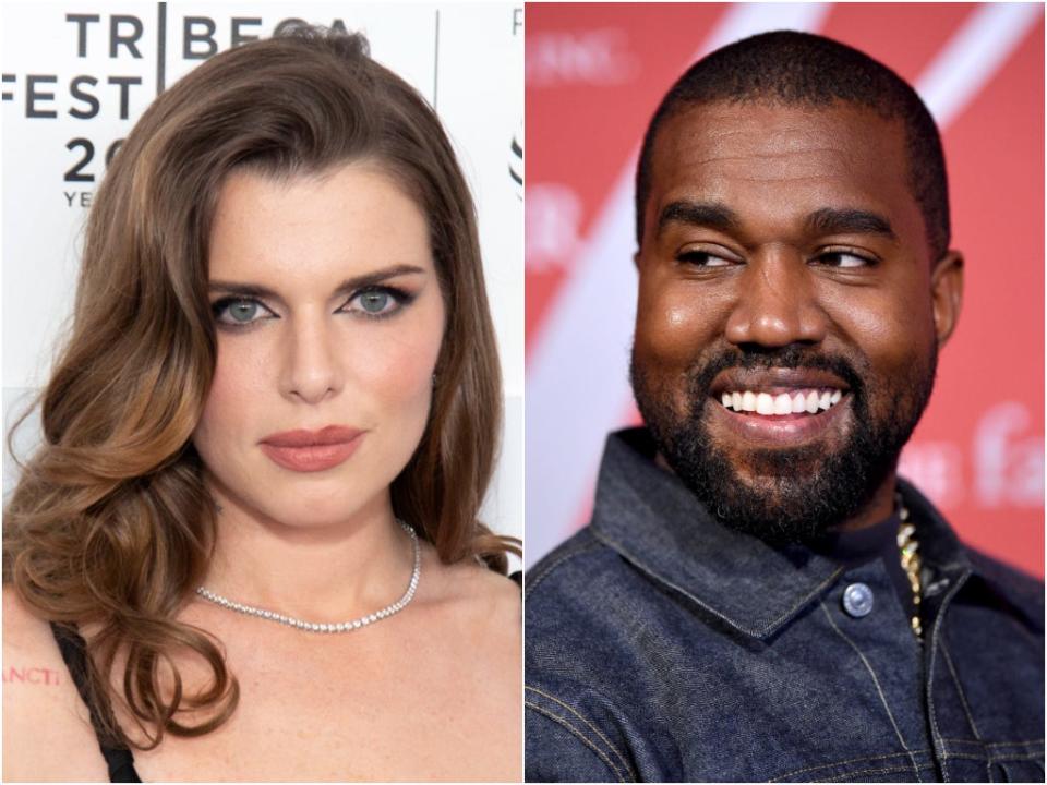 Julia Fox and Kanye West are dating (Getty)