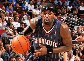 Stephen Jackson started for the Bobcats on the same day he was traded by the Warriors to Charlotte