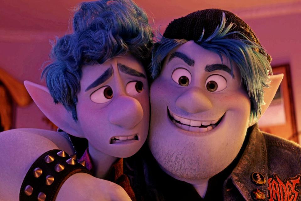 Ian und sein prollier Bruder, der immer alles besser wissen muss. <span class="copyright">© 2019 Disney/Pixar.</span>