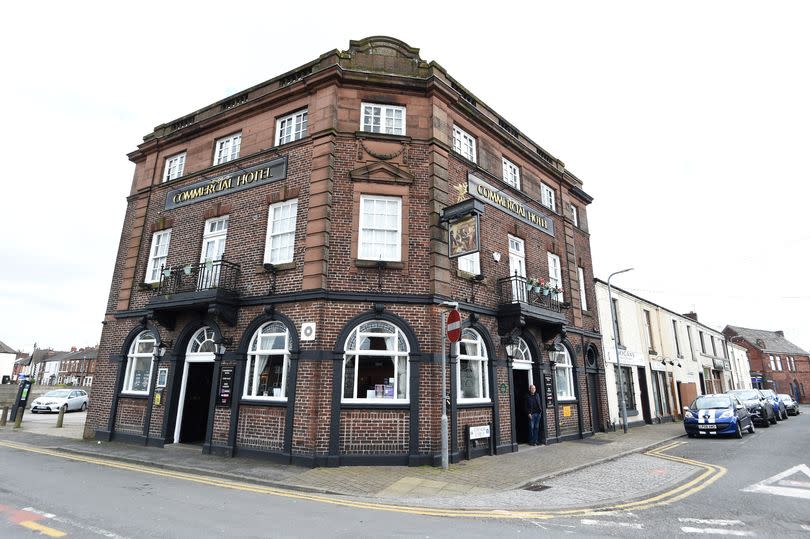 The Commercial Hotel Pub in Rainhill