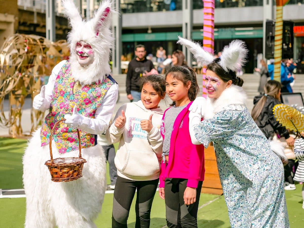 The Easter bunny will be popping up across the UK for fun hunts and trails  (Castle Square)