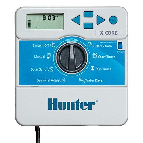 7) Hunter XC600i Sprinkler Controller, 6-Station