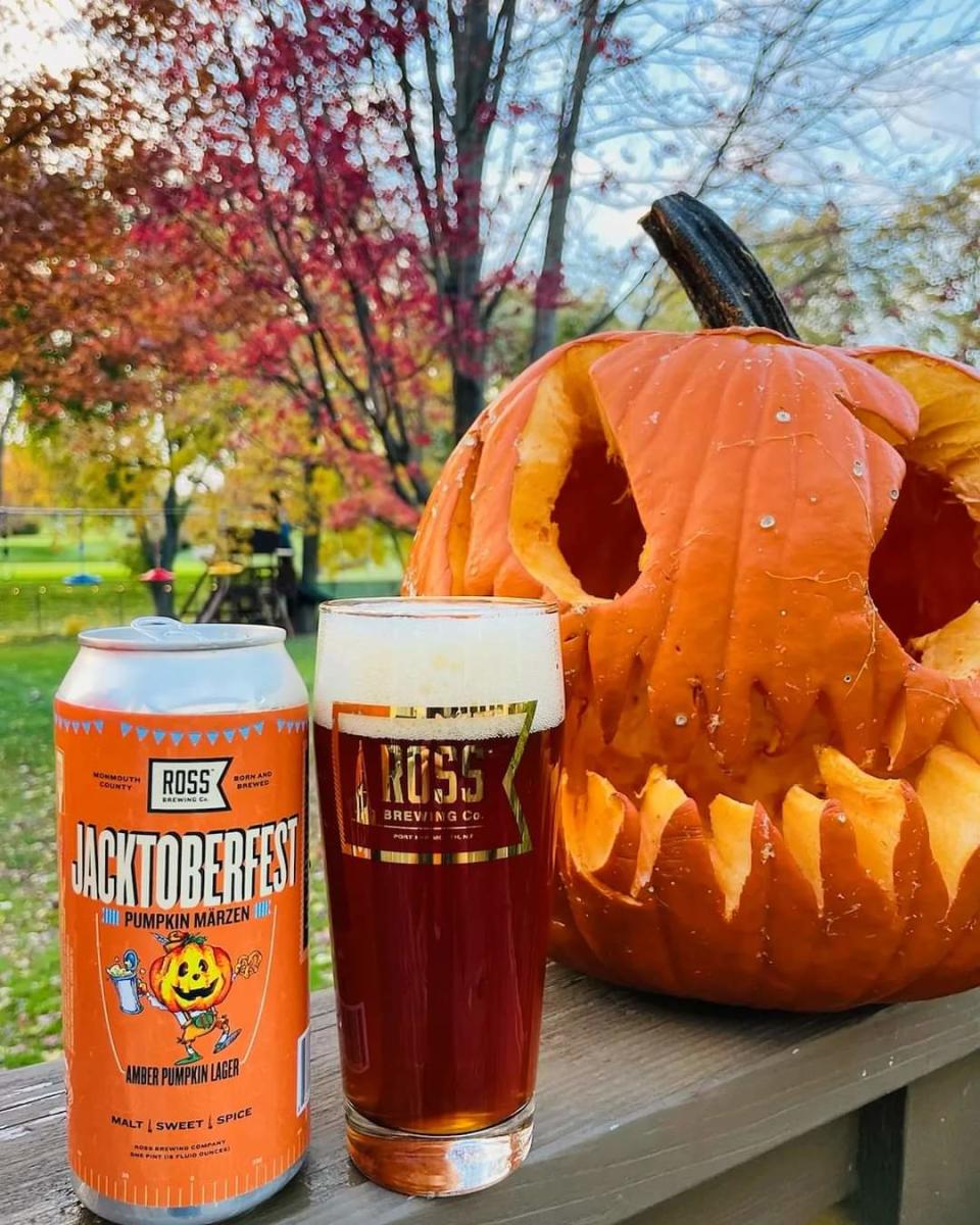 Jacktoberfest Pumpkin Lager (or Marzen) from Ross Brewing Co. in Port Monmouth.