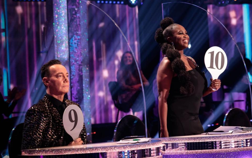 Motsi Mabuse’s absence comes a week after Craig Revel Horwood was forced to pull out of Strictly last weekend after he tested positive for Covid - Guy Levy/BBC