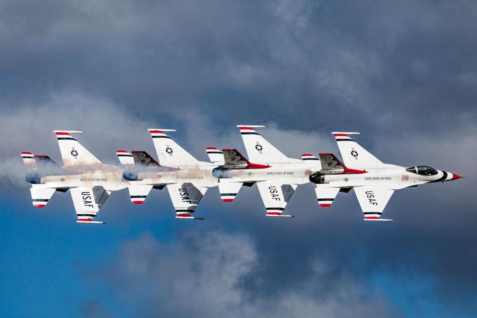 The 2023 Orlando Air Show at Orlando Sanford International Airport.