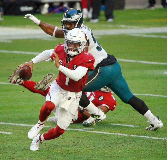 Eagles put undefeated record on line against Cardinals