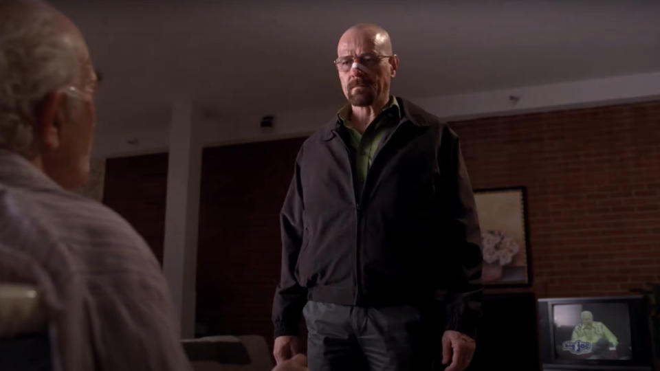 Mark Margolis and Bryan Cranston on Breaking Bad