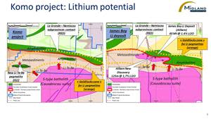 Komo Project Lithium Potential